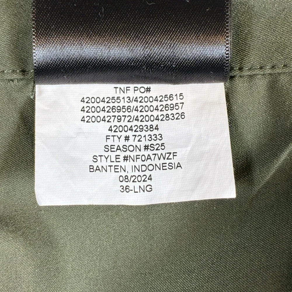 North Face Shorts Mens 36 Olive Green Paramount Stretch Hiking Outdoor Camping